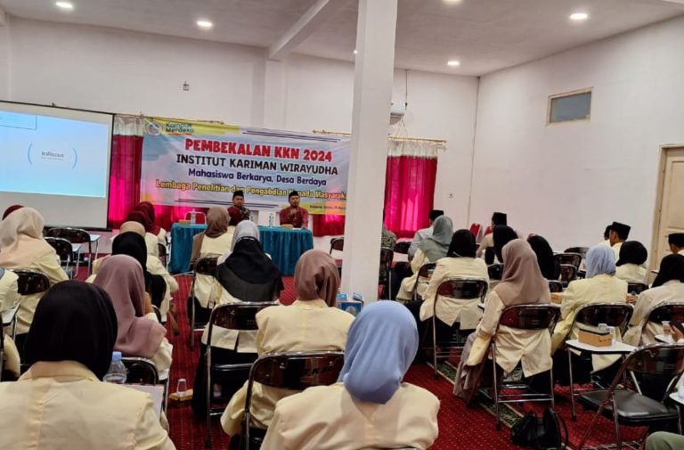 Mahasiswa INKADHA Ikuti Pembekalan Sebelum Terjun ke Masyarakat