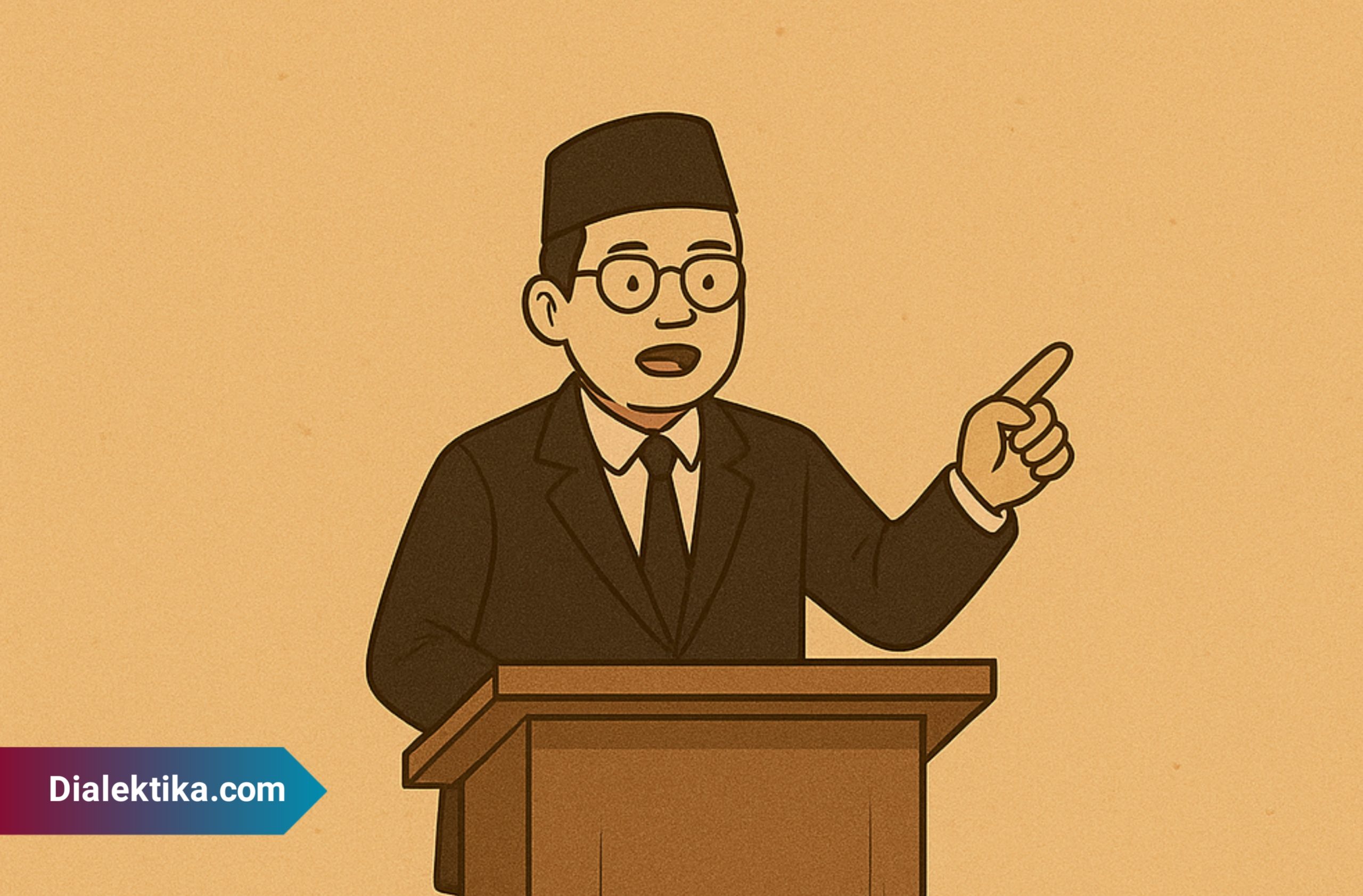Ilustrasi tulisan "Cerita singkat : Akhirnya ORMAWA Punya Sekretariat (di Angan-Angan)." (AI)