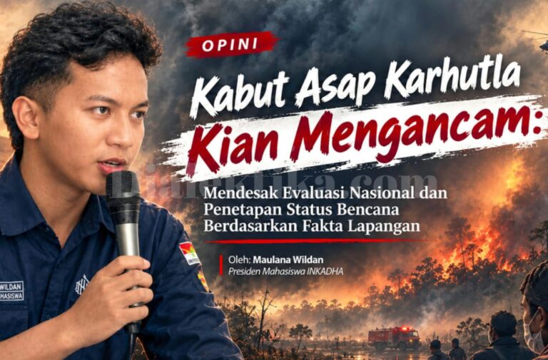 Kabut Asap Karhutla Kian Mengancam: Mendesak Evaluasi Nasional dan Penetapan Status Bencana Berdasarkan Fakta Lapangan